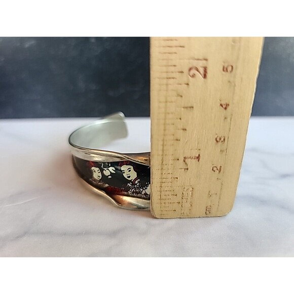 Oriental Cuff Bracelet Vintage - Picture 10 of 10